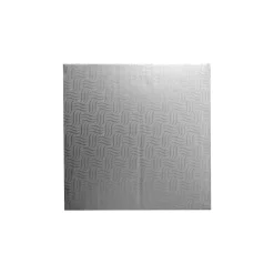 Cake Drums & Boards>Mason Cash 12" (30cm) X 12mm Square Silver Cake Drum