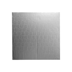 Cake Drums & Boards>Mason Cash 14" (35cm) X 12mm Square Silver Cake Drum