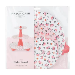 Cake Stands & Boxes>Mason Cash Blossom 3 Tier Cupcake Stand