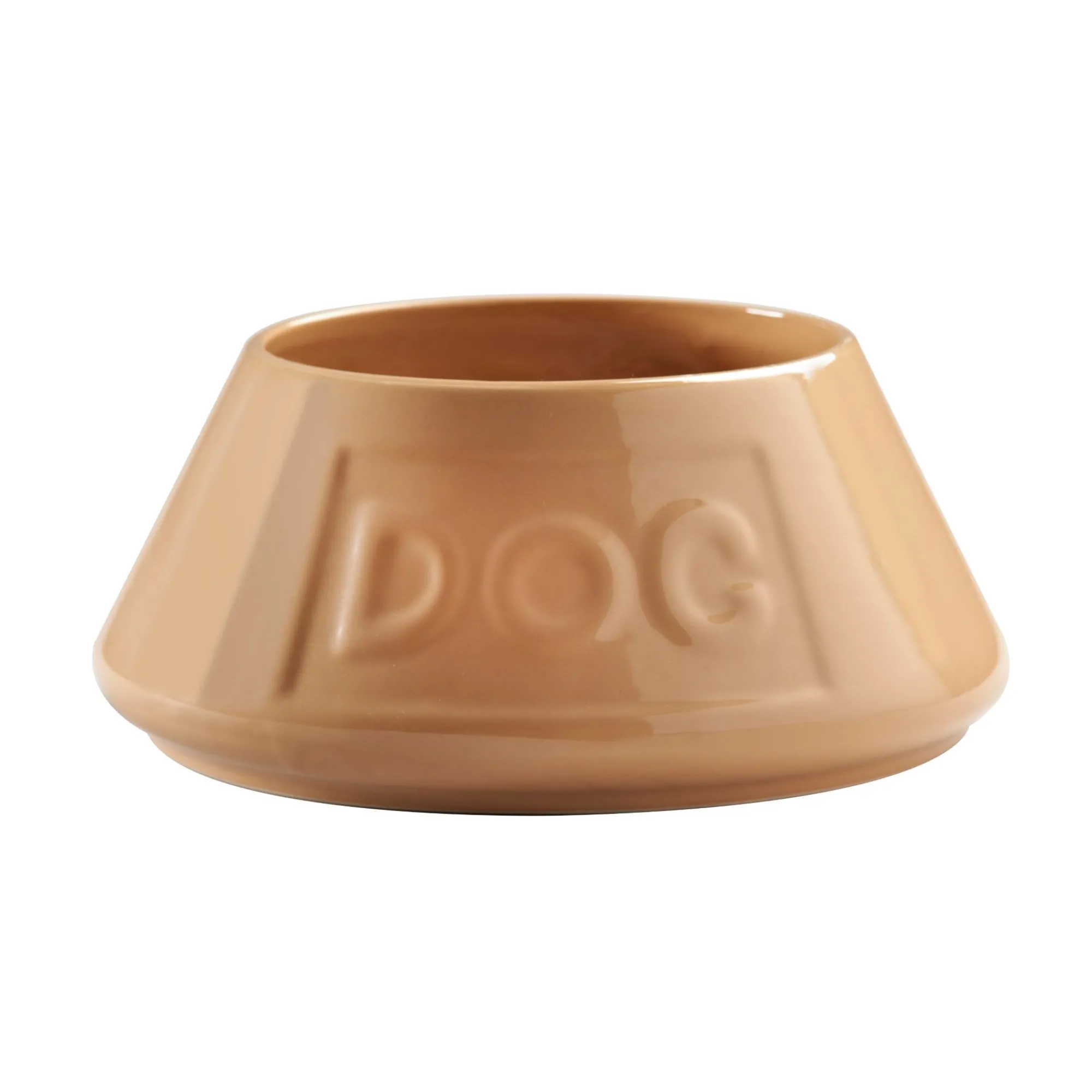 Cane Pet Bowls|Dog Bowls>Mason Cash Cane Non Tip Lettered Dog Bowl 21cm