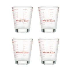 Measuring Jugs & Spoons>Mason Cash Classic Collection Pk4 Mini Measuring Glasses
