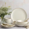 Plates>Mason Cash Classic Collection Set 4 Cream Side Plates