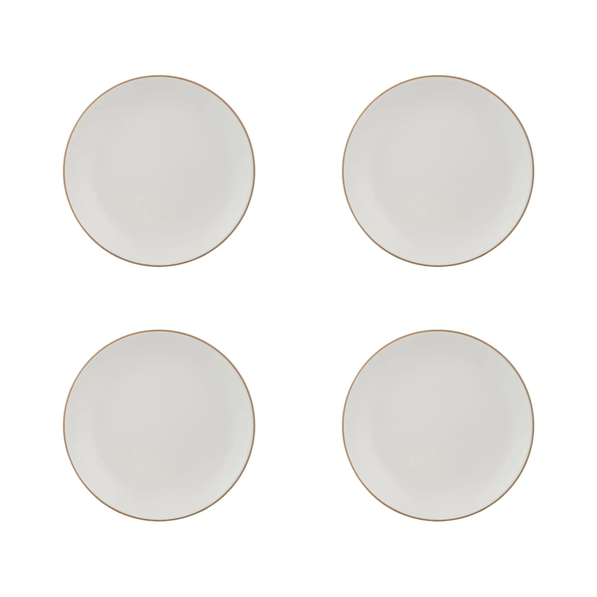 Plates>Mason Cash Classic Collection Set 4 Cream Side Plates