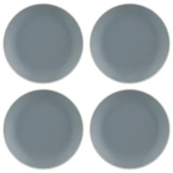 Plates>Mason Cash Classic Collection Set 4 Grey Dinner Plates