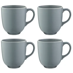 Mugs>Mason Cash Classic Collection Set Of 4 Grey Mugs 400ml