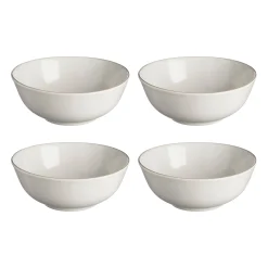 Bowls>Mason Cash Classic Collection Set Of 4 Cream Bowls