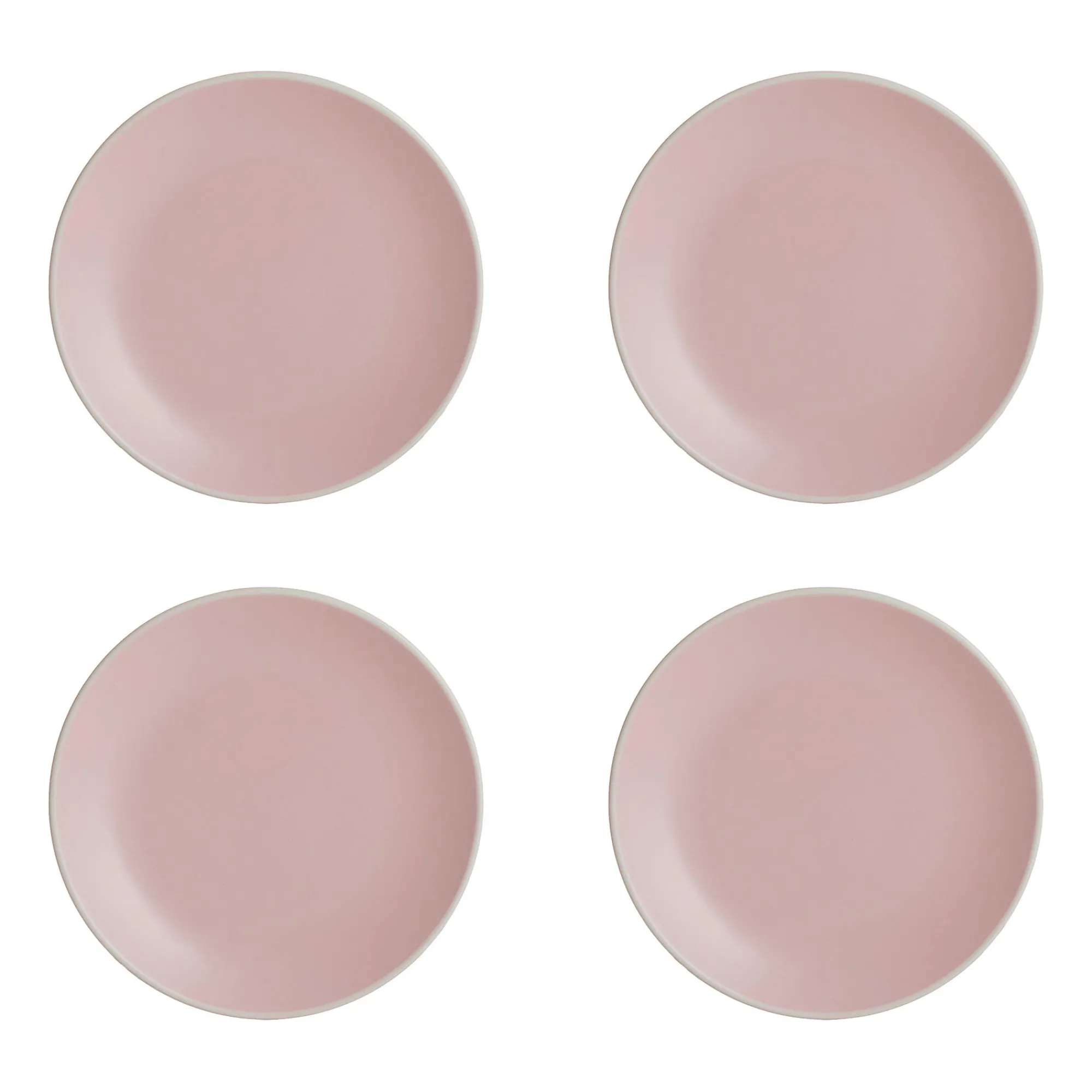 Plates>Mason Cash Classic Collection Set Of 4 Pink Side Plates