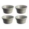 Ramekins>Mason Cash Classic Kitchen Set Of 4 Grey Ramekins 9.5cm