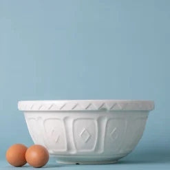 Colour Mix Mixing Bowls>Mason Cash Colour Mix S12 Cream Mixing Bowl 29cm