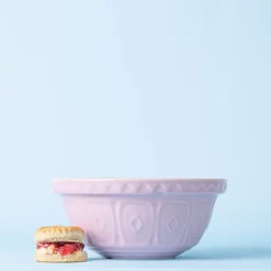 Colour Mix Mixing Bowls>Mason Cash Colour Mix S24 Powder Pink Mixing Bowl 24cm