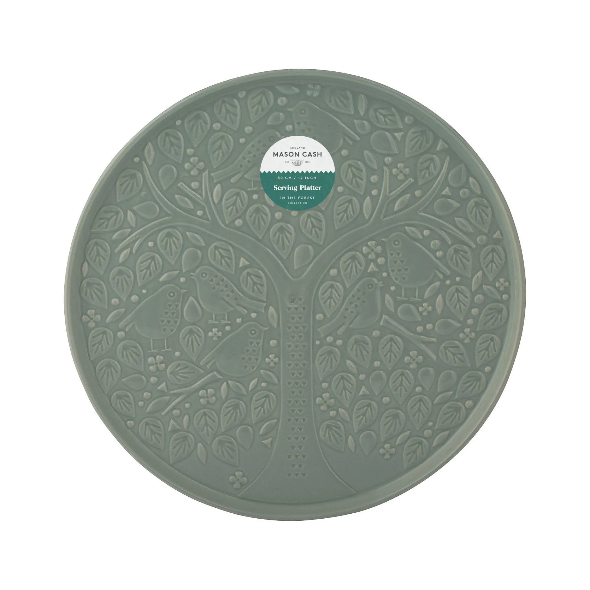 Serveware>Mason Cash In The Forest Round Platter 30cm