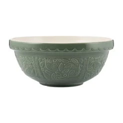 In The Forest Mixing Bowls>Mason Cash In The Forest S18 Green Owl Mixing Bowl 26cm