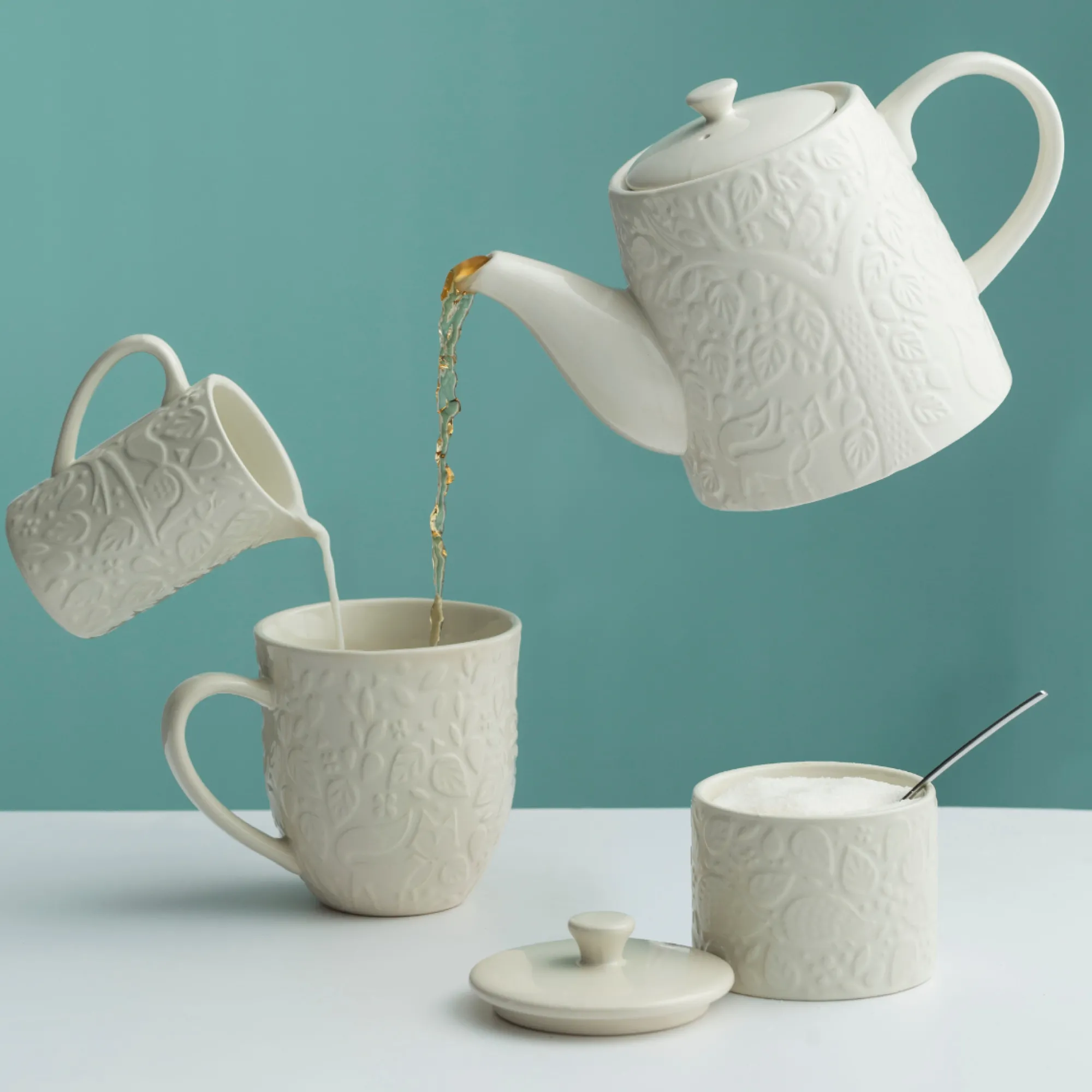 Serveware>Mason Cash In The Forest Teapot