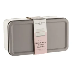 Cake Stands & Boxes|Storage>Mason Cash Innovative Kitchen Set Of 2 Rectangular Tins