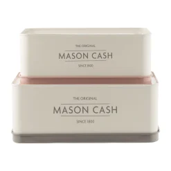 Cake Stands & Boxes|Storage>Mason Cash Innovative Kitchen Set Of 2 Rectangular Tins
