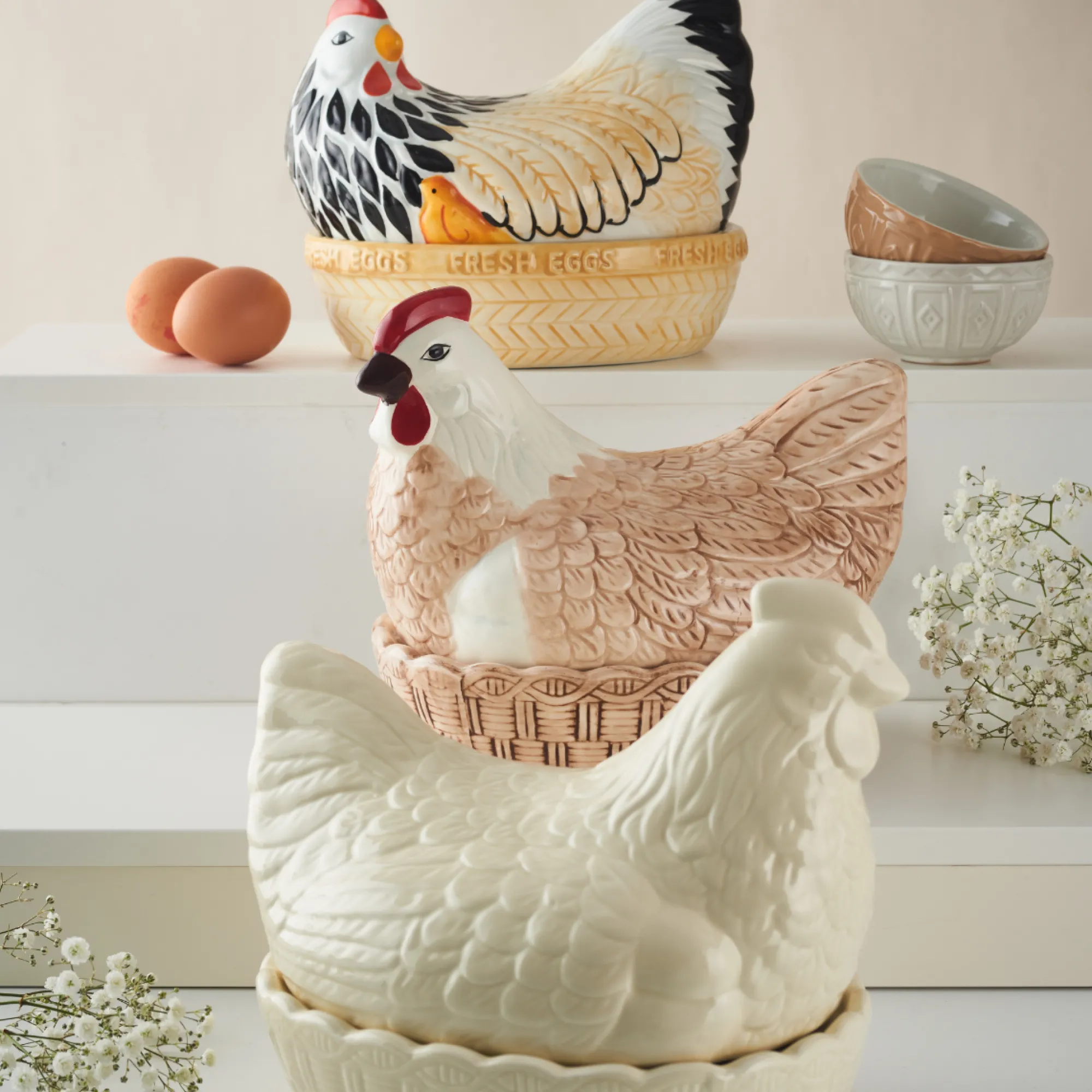 Storage>Mason Cash Mother Hen Nest