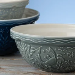Nautical Mixing Bowls>Mason Cash Nautical S18 Grey Crab Mixing Bowl 26cm