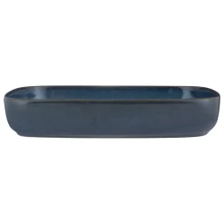 Rectangular Dishes>Mason Cash Reactive Blue Rectangle Dish 31x21x6cm