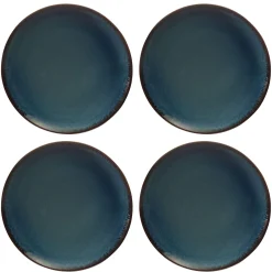 Plates>Mason Cash Reactive Blue Set Of 4 Dinner Plates