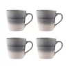Mugs>Mason Cash Reactive Fade Set Of 4 Mugs Grey