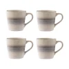 Mugs>Mason Cash Reactive Fade Set Of 4 Mugs Cream