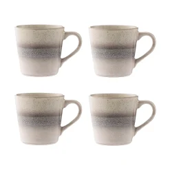 Mugs>Mason Cash Reactive Fade Set Of 4 Mugs Cream