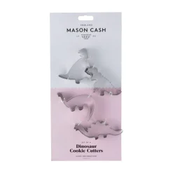 Cookie Cutters>Mason Cash Set Of 4 Dinosaur Cookie Cutters
