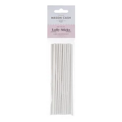 Chocolate Making Tools>Mason Cash Set Of 20 Lolly Sticks 15cm White