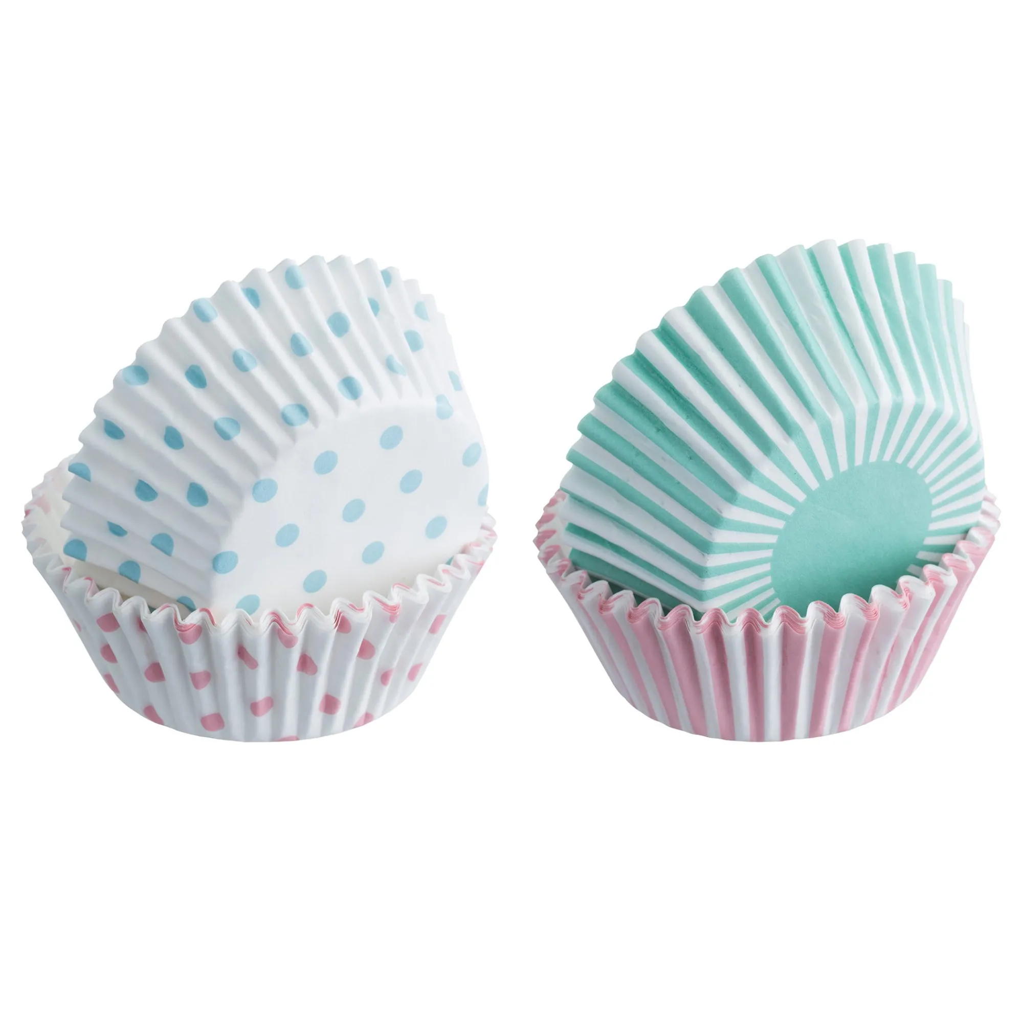Cupcake Cases & Toppers>Mason Cash Set Of 100 Mixed Pastel Cupcake Cases
