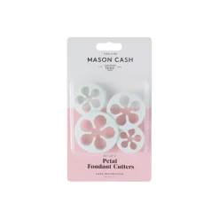Floral & Plunger Cutters>Mason Cash Set Of 4 Petal Flower Cutters
