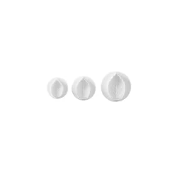 Floral & Plunger Cutters>Mason Cash Set Of 3 Rose Leaf Plunger Cutters
