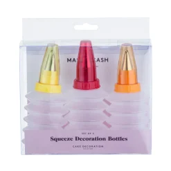 Piping & Icing>Mason Cash Set Of 3 Squeeze Bottles