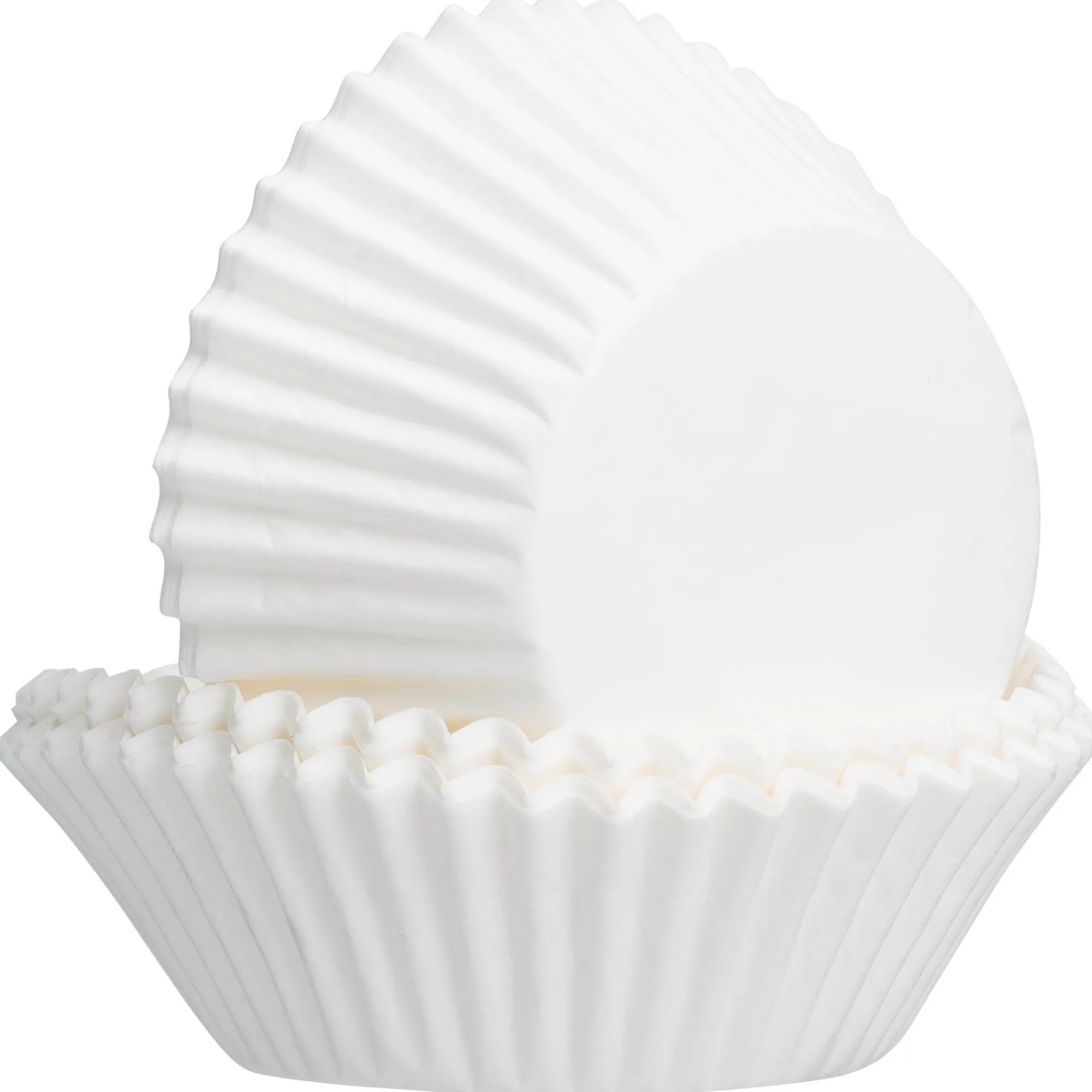 Cupcake Cases & Toppers>Mason Cash Set Of 50 White Cupcake Cases