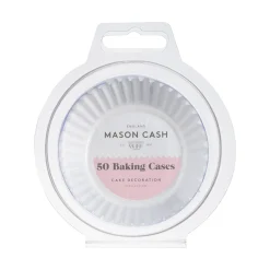 Cupcake Cases & Toppers>Mason Cash Set Of 50 White Cupcake Cases
