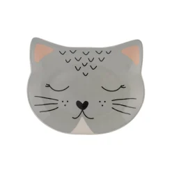Decorated Pet Bowls|Cat Bowls>Mason Cash Smokey Cat Bowl 16x13cm