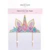 Cupcake Cases & Toppers>Mason Cash Unicorn Ears Topper