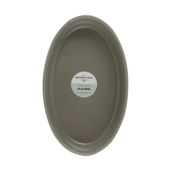 Oval & Pie Dishes>Mason Cash William Mason 28cm Grey Oval Dish