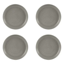 Plates>Mason Cash William Mason Set Of 4 Grey Side Plates